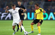 Toni Kroos chơi đầy nỗ lực trước Dortmund