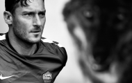 Bộ ảnh trắng đen, chúc mừng sinh nhật Totti!
