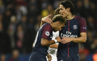 Cavani ÔM HÔN Neymar, mâu thuẫn ở PSG kết thúc?