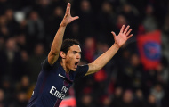 Xé lưới Bayern Munich, Cavani chung mâm Nistelrooy và Ronaldo