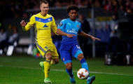 Sao trẻ Reiss Nelson thể hiện ra sao trước BATE Borisov