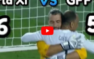Thắng lợi 6-5 của đội hình huyền thoại trước đội bóng của Kaladze, Crespo, Shevchenko, Cafu