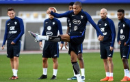 Cả đội đứng nhìn Mbappe dứt điểm điệu nghệ trong buổi tập thứ 2