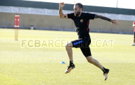 Sao Barca bứt tốc khủng khiếp trong buổi tập cuối cùng