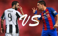Suarez sát cánh Higuain trong đội hình gây thất vọng kể từ đầu mùa