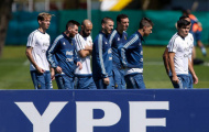 Buổi tập 'nặng nề' của Messi và các đồng đội tại tuyển Argentina