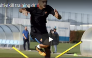 Những bài tập với kỹ năng ấn tượng của cầu thủ Barca