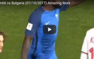 Samuel Umtiti chơi cực hay trước Bulgaria