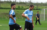 Luis Suarez trở lại tập luyện cùng đồng đội