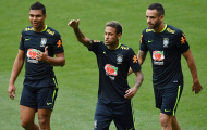 Neymar và đồng đội sẵn sàng cho trận tiếp đón Chile