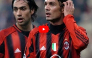 Kĩ năng phòng ngự tuyệt vời của bộ đôi Maldini - Nesta 