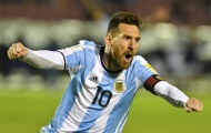 'Đấng Messi' gánh cả Argentina đến World Cup 2018