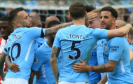 Guardiola nhảy cẫng, Aguero cười 'méo mặt' ngày Man City đại thắng