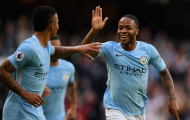 Chơi thăng hoa, Man City thảm sát Stoke City
