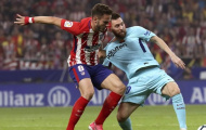 Atletico 1-1 Barca: Messi 'tắt điện' trước Los Rojiblancos