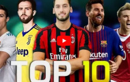 Top 10 cầu thủ sút phạt tốt nhất mùa 2017/18