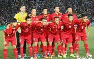 ĐT Việt Nam xếp trên Thái Lan 17 bậc ở BXH FIFA tháng 10/2017