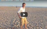 Kinh ngạc trước khả năng sút bóng của David Beckham
