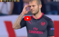 Màn trình diễn ấn tượng của Jack Wilshere vs Crvena Zvezda
