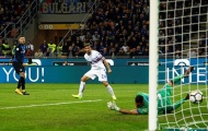 Cú volley không thể cản phá của Icardi vào lưới Sampdoria