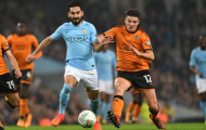 Man City thắng nhọc Wolves trên chấm penalty may rủi