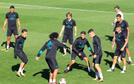 Real Madrid chuẩn bị cho cúp Nhà vua mà không có Ronaldo lẫn Bale