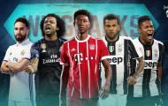 10 wing-back xuất sắc nhất thế giới năm 2017