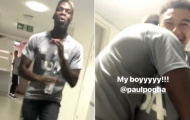 Paul Pogba nhảy nhót cực sung khi trở lại Carrington
