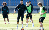 Ronaldo và Gareth Bale trở lại tập luyện
