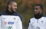 Ozil so sánh Lacazette với chân sút của Real Madrid