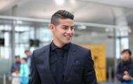 James Rodriguez 'hút hồn' fan nữ tại sân bay
