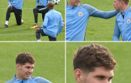 Trước giờ sinh tử, John Stones 'thả thính' đồng đội trên sân tập