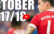 Màn trình diễn của James Rodriguez trong tháng 10