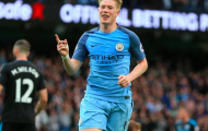 De Bruyne, đố ai sánh được với anh vào lúc này?