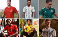 World Cup cận kề, hàng loạt ông lớn trình làng áo đấu đẹp mê ly