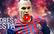 Andres Iniesta mùa 2011-2012 xuất sắc như thế nào?