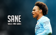 Leroy Sane ngày càng hoàn thiện ở Man City