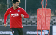 Chưa được thi đấu, Diego Costa vẫn cực kỳ vui vẻ tập luyện