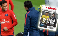 Neymar ngày càng thiếu tôn trọng đối với Emery