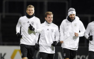 Tuyển Đức tập luyện đầy hưng phấn trước ngày tái ngộ Pháp