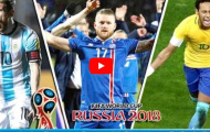 Top 50 bàn thắng đẹp nhất vòng loại World Cup 2018