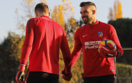 Atletico cật lực tập luyện trước đại chiến với Real