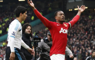 Luis Suarez vs Patrice Evra - Cuộc chiến không khoan nhượng