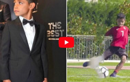 Những pha xử lý ảo diệu nhất của con trai Cristiano Ronaldo