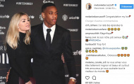Ghi bàn vào lưới Newcastle, Martial được bạn gái 'thả tim'