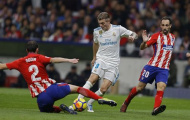 Màn trình diễn của Toni Kroos vs Atletico Madrid