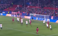Bàn thắng 'mở màn' hiệp 1 tưng bừng của Liverpool trước Sevilla