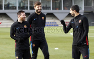 Dàn sao Barca cười thả ga, tự tin trước đại chiến với Valencia