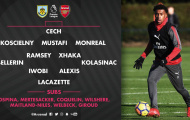 NÓNG: Đấu Burnley, Ozil bị loại khỏi đội hình Arsenal