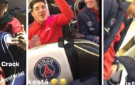 Neymar và đồng đội 'quẩy' tưng bừng sau chiến thắng trước Monaco